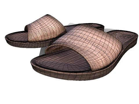 Slippers 3D Model
