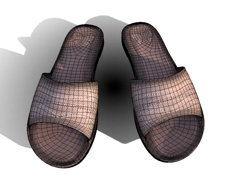 Slippers 3D Model