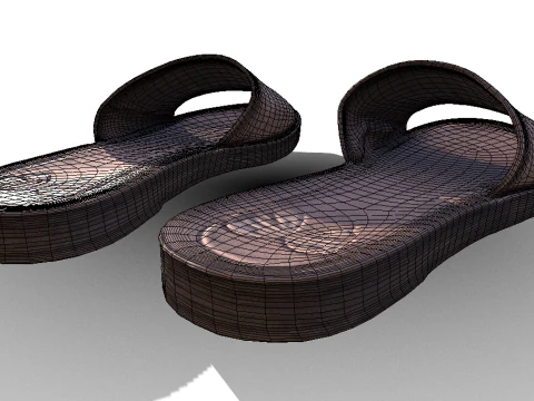 Slippers 3D Model