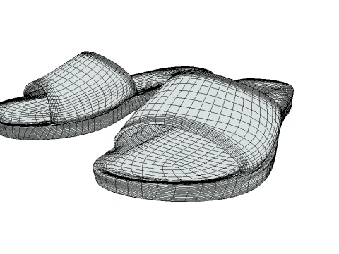 Slippers 3D Model