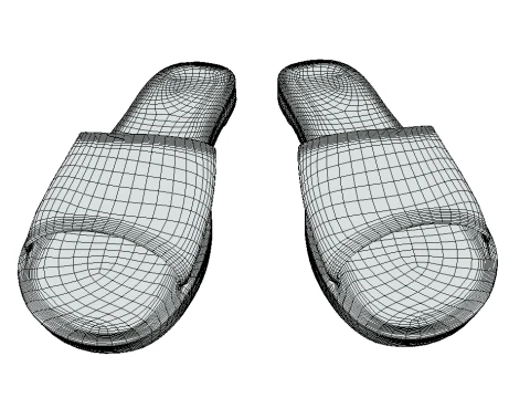Slippers 3D Model