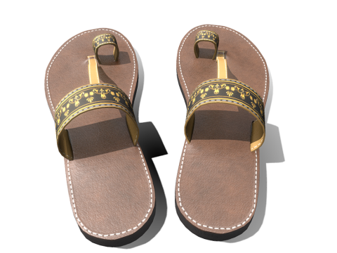 Style Slippers Womens Modelo 3D