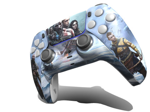 PS5 Controller 3D Model