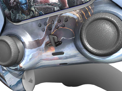 PS5 Controller 3D Model