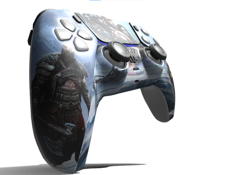 PS5 Controller 3D Model