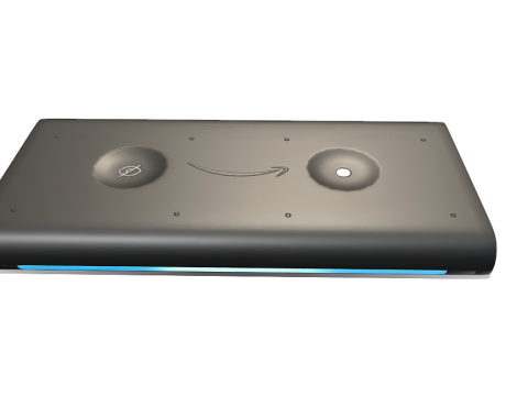 Amazon Echo Auto Model 3D