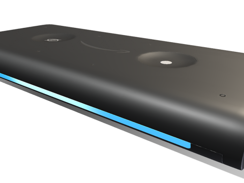 Amazon Echo Auto Model 3D