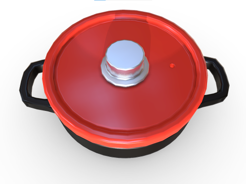 Cooking pot 3D Model