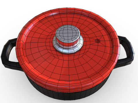 Cooking pot 3D Model