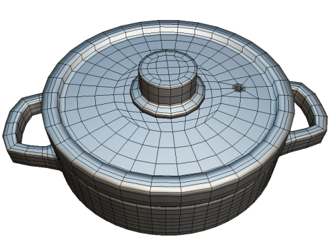 Cooking pot 3D Model