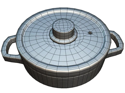 Cooking pot 3D Model