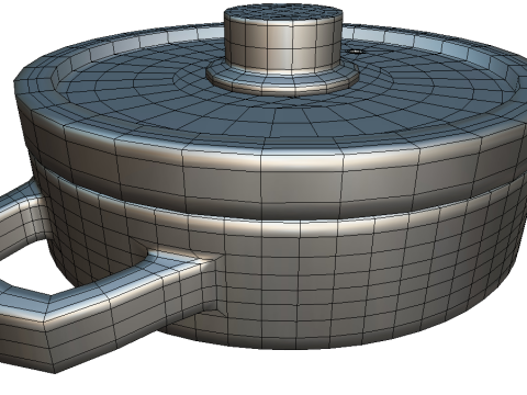Cooking pot 3D Model