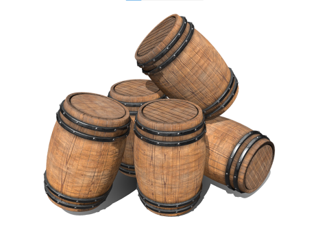 Barrel 3D मॉडल