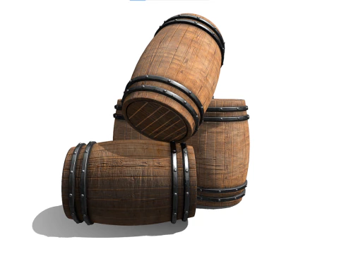 Barrel 3D Model