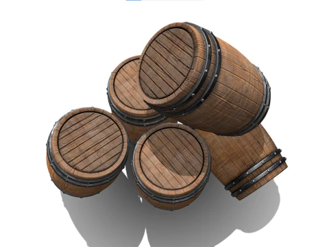 Barrel 3D Model