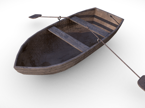 Boat 3D Модель