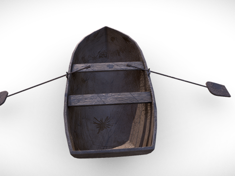 Boat 3D Модель