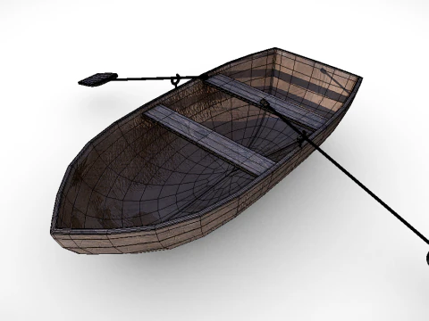 Boat 3D Model