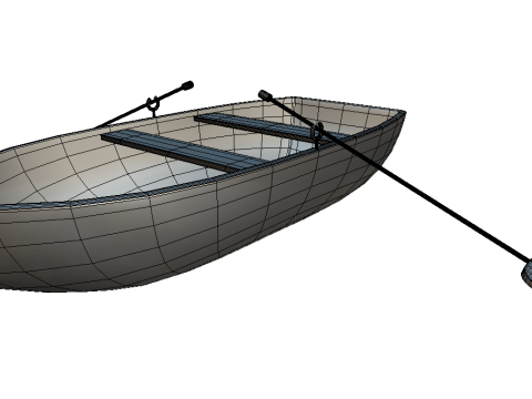 Boat 3D Модель