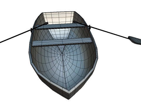 Boat 3D Модель