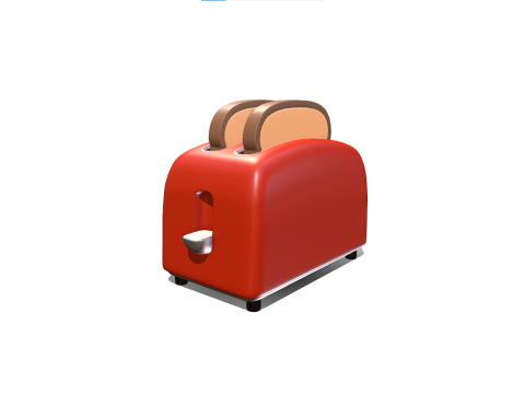 Toaster 3D Model