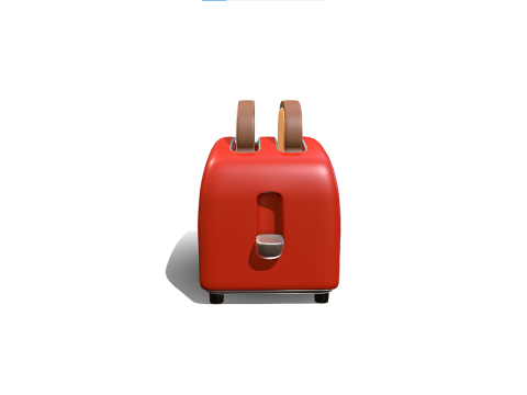 Toaster 3D मॉडल