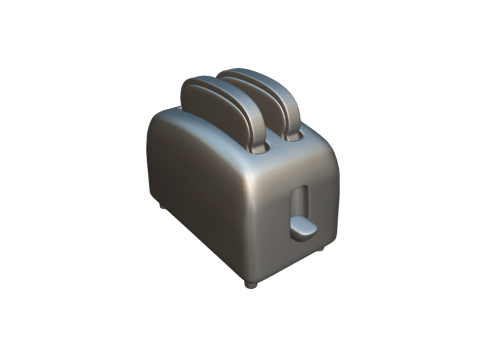 Toaster 3D मॉडल