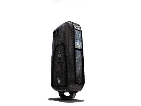 MG Car key 3D Model