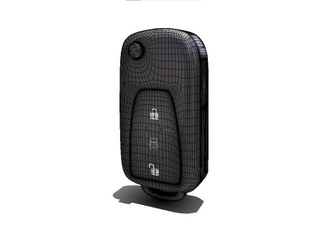 MG Car key 3D Model