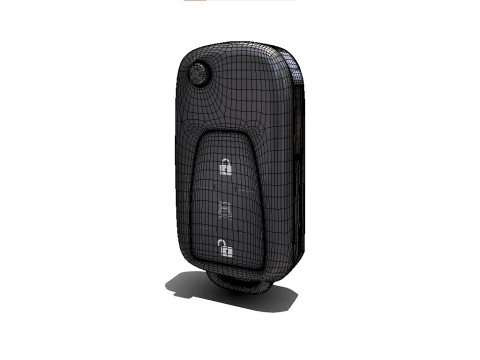 MG Car key 3D Model