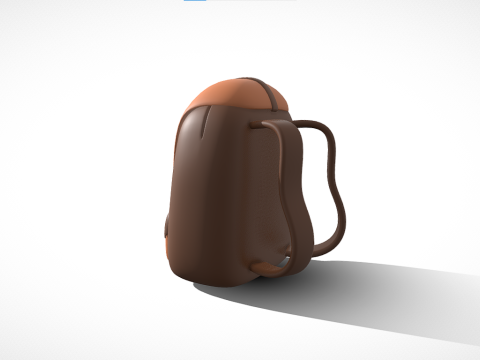 School Bag Modèle 3D