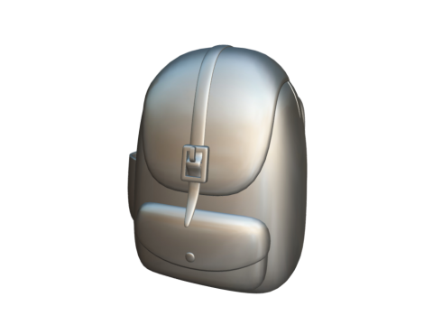 School Bag Modèle 3D