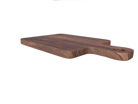 Wooden Vegetable Cutting Board 3D Model