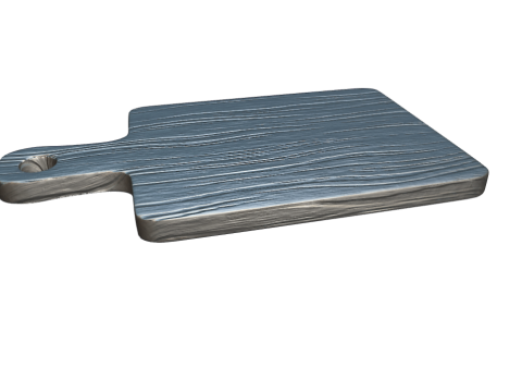 Wooden Vegetable Cutting Board Modèle 3D