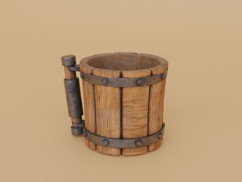 Viking Mug 3D-Modell