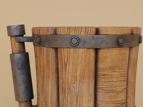 Viking Mug 3D Model