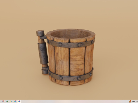 Viking Mug 3D Model