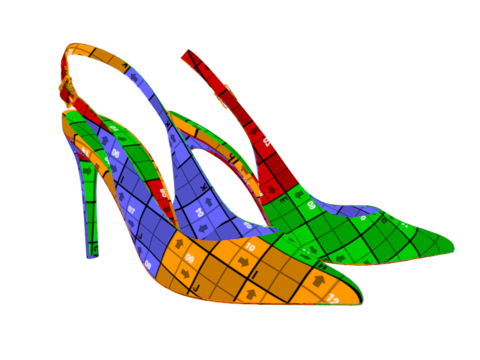 Stessysling High Heels Stylish Womens Footwear Modèle 3D