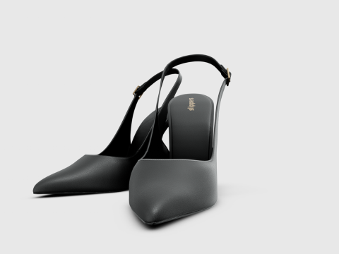 Stessysling High Heels Stylish Womens Footwear Modèle 3D