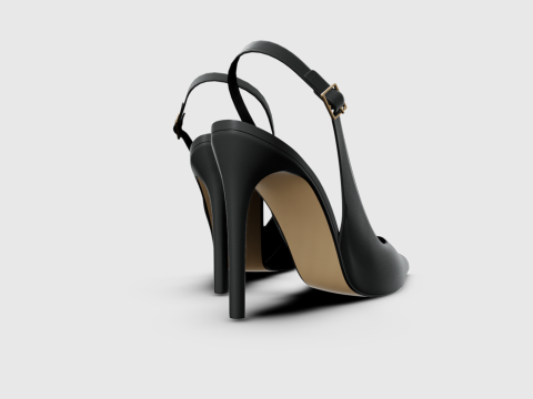 Stessysling High Heels Stylish Womens Footwear Modèle 3D