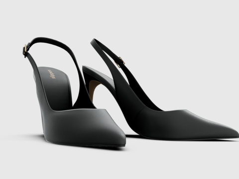 Stessysling High Heels Stylish Womens Footwear Modèle 3D