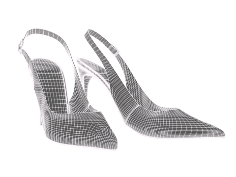 Stessysling High Heels Stylish Womens Footwear Modèle 3D