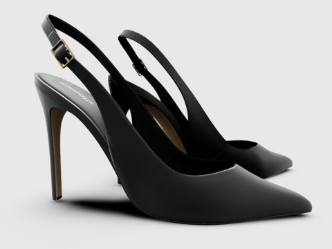 Stessysling High Heels Stylish Womens Footwear Modèle 3D