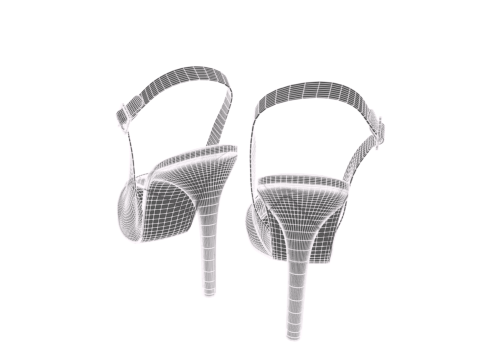 Stessysling High Heels Stylish Womens Footwear Modèle 3D