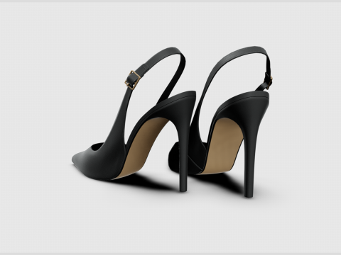 Stessysling High Heels Stylish Womens Footwear Modèle 3D
