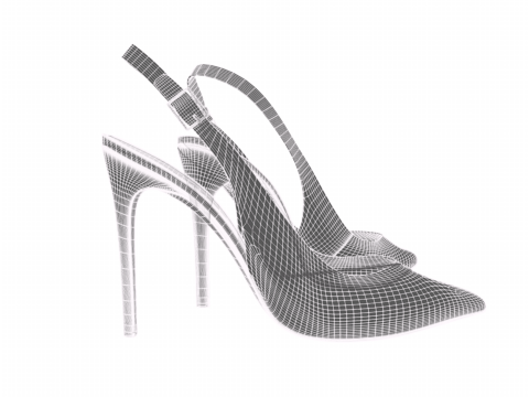 Stessysling High Heels Stylish Womens Footwear Modèle 3D
