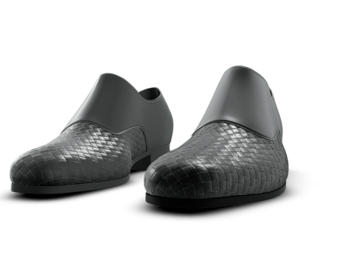 Mens Formal Shoes Realistic 3D Модель