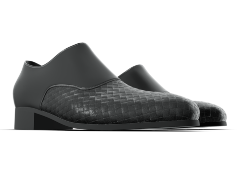 Mens Formal Shoes Realistic 3D Модель