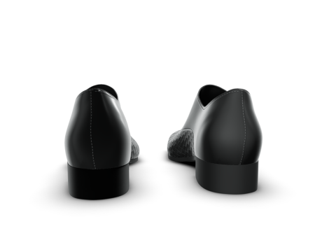 Mens Formal Shoes Realistic 3D Модель