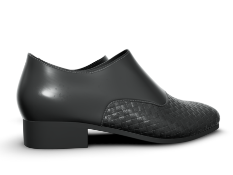 Mens Formal Shoes Realistic 3D Модель